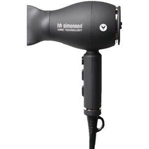 HH Simonsen Kompakt 2000W Hårtørrer - Sort - Med Softstyler HH Simonsen Kompakt 2000W Hårtørrer - Sort - Med Softstyler