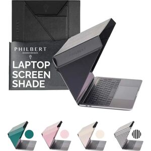 Philbert 15-16" privatliv og solskærm ultra tynd sort Philbert 15-16" privatliv og solskærm ultra tynd sort