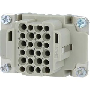 Harting Harting HAN DD Connecteur 24 broches - Rectangulaire, Femelle, 10A - Publicité Harting Harting HAN DD Connecteur 24 broches - Rectangulaire, Femelle, 10A - Publicité