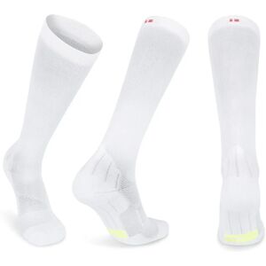 Danish Endurance DECS Chaussettes Blanches - Compression - Publicité Danish Endurance DECS Chaussettes Blanches - Compression - Publicité