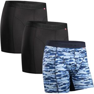 Danish Endurance - Lot de 3 Boxers pour Hommes - Multi Couleurs - Publicité Danish Endurance - Lot de 3 Boxers pour Hommes - Multi Couleurs - Publicité