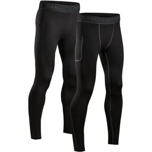 Danish Endurance Collants Hommes 2 Pack - Support, Absorption d'humidité, Flexible - Publicité Danish Endurance Collants Hommes 2 Pack - Support, Absorption d'humidité, Flexible - Publicité