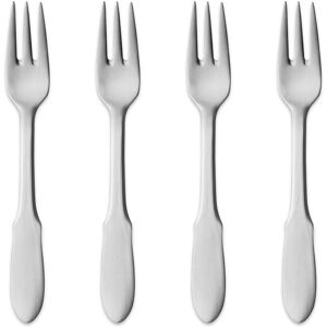Georg Jensen Mitra Kuchen Gabeln, 4 Stück Georg Jensen Mitra Kuchen Gabeln, 4 Stück