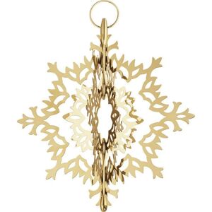 Georg Jensen - Eisblume Spitze - gold - Christbaumspitze Georg Jensen - Eisblume Spitze - gold - Christbaumspitze