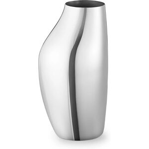 Georg Jensen Sky Silver Vase - Unisex - Stainless Steel - H27cm Georg Jensen Sky Silver Vase - Unisex - Stainless Steel - H27cm