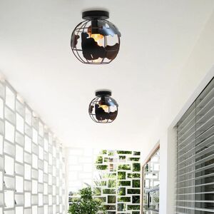 AXHUP Ceiling Light - Industrial Style 20cm Black E27 AXHUP Ceiling Light - Industrial Style 20cm Black E27