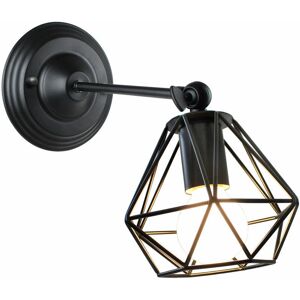 H&H - Mini diamond Wall Light - Industrial Style - 16cm H&H - Mini diamond Wall Light - Industrial Style - 16cm