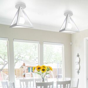 Harmonious AXHUP Ceiling Lamp 2-Piece, Geometric Metal Sconce - Ceiling Lamps Harmonious AXHUP Ceiling Lamp 2-Piece, Geometric Metal Sconce - Ceiling Lamps
