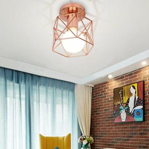 AXHUP - Ø16cm Mini Piazza - Rose Gold - E27 Ceiling Lamp AXHUP - Ø16cm Mini Piazza - Rose Gold - E27 Ceiling Lamp