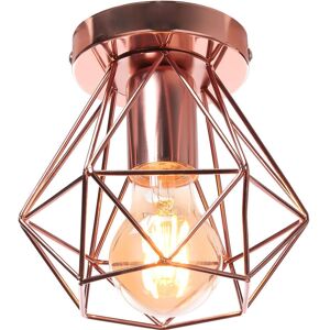 AXHUP - Ø16cm Mini Diamante jaula Industrial - Lámpara de techo AXHUP - Ø16cm Mini Diamante jaula Industrial - Lámpara de techo