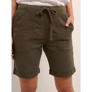 KAFFE Naya Shorts - Khaki - 36 - Shorts KAFFE Naya Shorts - Khaki - 36 - Shorts