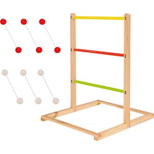 Amo Toys Modell 302195 Fargerikt Tre Kastespill - Utendørs Moro Amo Toys Modell 302195 Fargerikt Tre Kastespill - Utendørs Moro