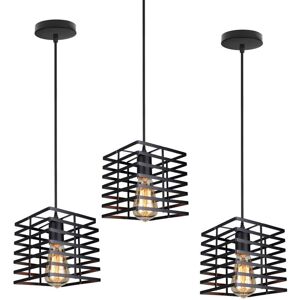 H Black Vintage Industrial Pendant Light - Pendant Light H Black Vintage Industrial Pendant Light - Pendant Light