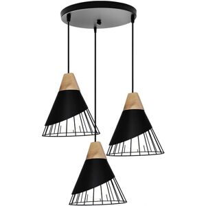 AXHUP Pendant Lamp - 3 Light Retro Badminton Ceiling Light - 25cm AXHUP Pendant Lamp - 3 Light Retro Badminton Ceiling Light - 25cm