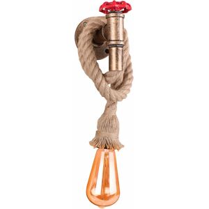 AXHUP Lampada da Parete in Tubo d'Acqua Rustico - Applique AXHUP Lampada da Parete in Tubo d'Acqua Rustico - Applique