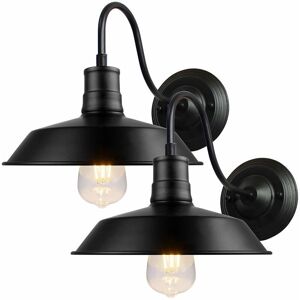 Hugo - Applique Vintage con Base E27 - Luce da Parete Hugo - Applique Vintage con Base E27 - Luce da Parete
