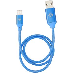 Câble USB-C LED Bleu Floating Grip - 0,5m pour PS5 & Xbox Câble USB-C LED Bleu Floating Grip - 0,5m pour PS5 & Xbox