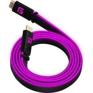 Floating Grip FG-HDMILED-300-PINK - 3 m HDMI Kabel - Schwarz Floating Grip FG-HDMILED-300-PINK - 3 m HDMI Kabel - Schwarz
