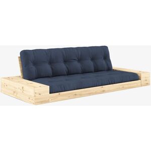 Karup Design Base Sovesofa - Blå, 2 skuffer, 3-seter Karup Design Base Sovesofa - Blå, 2 skuffer, 3-seter