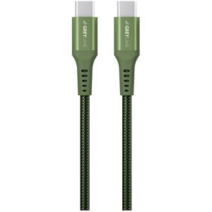 GreyLime C21C60C05M03 50cm USB-C Grøn - USB Kabel GreyLime C21C60C05M03 50cm USB-C Grøn - USB Kabel