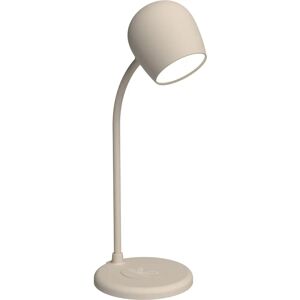 Kreafunk Ellie - Lamp med trådløs lader - Elfenben Sand - LED-lys Kreafunk Ellie - Lamp med trådløs lader - Elfenben Sand - LED-lys