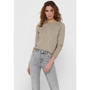 ONLY Dames Gemêleerde Trui - Casual Basis Top ONLY Dames Gemêleerde Trui - Casual Basis Top