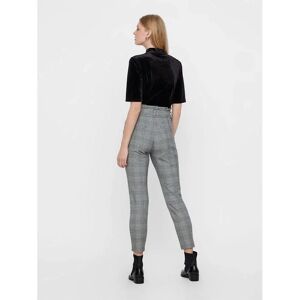 Vero Moda Grey Checked Loose Fit Trousers - Product Type Vero Moda Grey Checked Loose Fit Trousers - Product Type