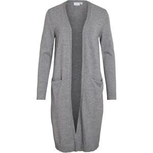 Vila VIRIL LONG KNIT CARDIGAN (14042770) - L/s Strickjacke - Noos (14042770) mittelgrau melange Vila VIRIL LONG KNIT CARDIGAN (14042770) - L/s Strickjacke - Noos (14042770) mittelgrau melange