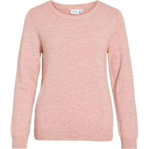 Vila Viril O-neck L/s top de punto - Noos (14054177) - rosa brumoso Vila Viril O-neck L/s top de punto - Noos (14054177) - rosa brumoso