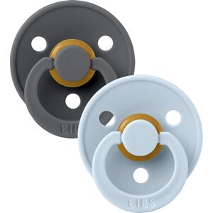 BIBS Baby Sut - Latex, Rund, 0+ Måneder, 2 stk - Sut BIBS Baby Sut - Latex, Rund, 0+ Måneder, 2 stk - Sut