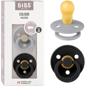 Chupete de caucho natural Bibs - Talla 3 - Pack de 2 - Nube/Negro - Desde 18 meses - Chupete Chupete de caucho natural Bibs - Talla 3 - Pack de 2 - Nube/Negro - Desde 18 meses - Chupete