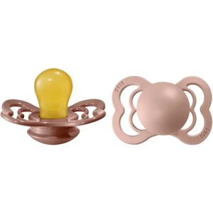 Tétine en caoutchouc naturel BIBS Blush Taille 1 - Tétine Tétine en caoutchouc naturel BIBS Blush Taille 1 - Tétine