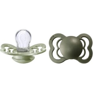 Sucette Bibs - Taille 1 - Vert Sauge & Vert Chasseur - 0-6 Mois - Publicité Sucette Bibs - Taille 1 - Vert Sauge & Vert Chasseur - 0-6 Mois - Publicité
