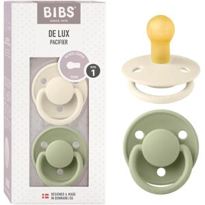 BIBS De Lux Natürlicher Gummi Größe 1 - Schnuller BIBS De Lux Natürlicher Gummi Größe 1 - Schnuller