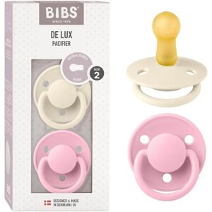 Sucette BIBS De Lux Caucho Naturel Taille 2 Ivoire / Rose Bébé - Sucette - Publicité Sucette BIBS De Lux Caucho Naturel Taille 2 Ivoire / Rose Bébé - Sucette - Publicité
