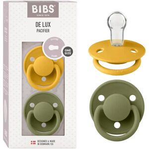 Ensemble de Sucettes BIBS Abeille Miel/Olive - Silicone Naturel, 0-3 Ans - Publicité Ensemble de Sucettes BIBS Abeille Miel/Olive - Silicone Naturel, 0-3 Ans - Publicité