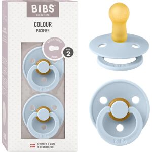 Bibs Blå Naturlatex Sug och Tettarelle - 6-18 månader Bibs Blå Naturlatex Sug och Tettarelle - 6-18 månader