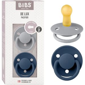 Bibs De Lux Tétine - Taille 2 - Cloud/Steel Blue - Publicité Bibs De Lux Tétine - Taille 2 - Cloud/Steel Blue - Publicité