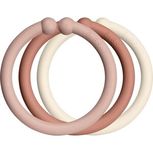 BIBS Blush/Woodchuck/Ivory Ripustusrengas - Lelut ja tarvikkeet BIBS Blush/Woodchuck/Ivory Ripustusrengas - Lelut ja tarvikkeet