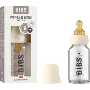 BIBS Biberón de Cristal - Marfil - 110 ml BIBS Biberón de Cristal - Marfil - 110 ml