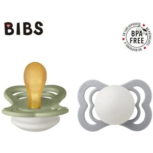 Bibs Supreme Baby Pacifier - Organic Natural Rubber - Sage/Cl - 0-6 Months Bibs Supreme Baby Pacifier - Organic Natural Rubber - Sage/Cl - 0-6 Months