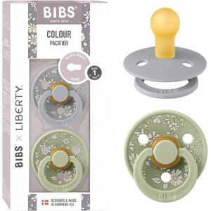 Succhietto BIBS Liberty - 0-6 Mes - Rotondo - Design Scandinavo Succhietto BIBS Liberty - 0-6 Mes - Rotondo - Design Scandinavo