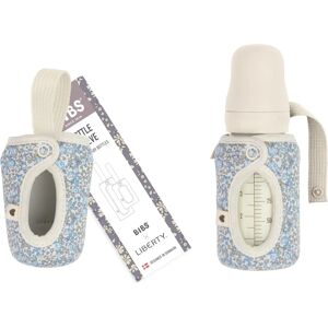 Housse pour biberon Bibs x Liberty - Ivory - Fleurs - 110ml - Protection biberon - Publicité Housse pour biberon Bibs x Liberty - Ivory - Fleurs - 110ml - Protection biberon - Publicité