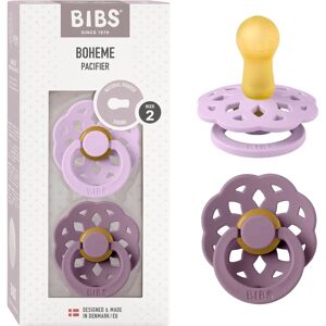 Sucette en Latex Naturel Bibs - Taille 2 - Rond - Violet Ciel/mauve - Unisexe - Publicité Sucette en Latex Naturel Bibs - Taille 2 - Rond - Violet Ciel/mauve - Unisexe - Publicité