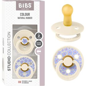 BIBS Fopspeen Studio Colour 2-pack ivoor maat 2 - Fopspeentjes BIBS Fopspeen Studio Colour 2-pack ivoor maat 2 - Fopspeentjes