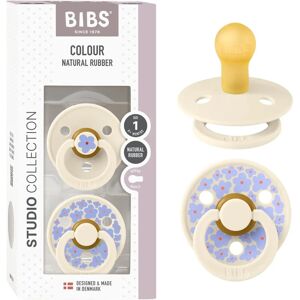 BIBS Ivory Speen - 2 stuks, maat 1, rond, 0-6 maanden BIBS Ivory Speen - 2 stuks, maat 1, rond, 0-6 maanden