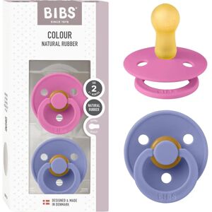 Bibs Bubblegum/Violet Smokk - Størrelse 2 - Rund - Babyprodukt Bibs Bubblegum/Violet Smokk - Størrelse 2 - Rund - Babyprodukt