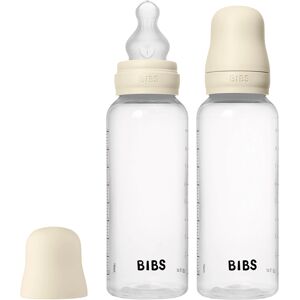 BIBS - Biberon rond en silicone 2 pièces débit moyen - Ivoire - 270 ml - Publicité BIBS - Biberon rond en silicone 2 pièces débit moyen - Ivoire - 270 ml - Publicité