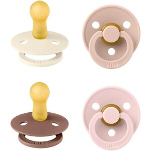 BIBS Latex Fopspeen & Bibs 4 Stuks - Baby Tanden & Voeding BIBS Latex Fopspeen & Bibs 4 Stuks - Baby Tanden & Voeding