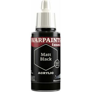 Army Painter - Warpaints Fanatic - Noir Mat - Type de produit - Publicité Army Painter - Warpaints Fanatic - Noir Mat - Type de produit - Publicité